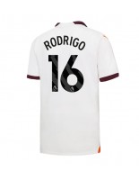Manchester City Rodri Hernandez #16 Venkovní Dres 2023-24 Krátký Rukáv